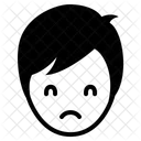 Cutie Sad Face Icon