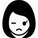 Cutie Sad Face Icon