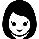 Cutie Happy Face Icon