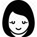 Cutie Happy Face Icon
