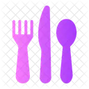 Cutlery Knife Spoon Icon