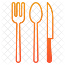 Cutlery Spoon Fork Icono