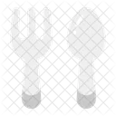 Cutlery Fork Spoon Icon