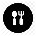 Cutlery Fork Spoon Icon