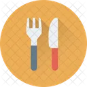 Dining Knife Fork Icon