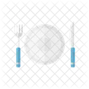 Cutlery Fork Knife Icon