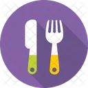 Dining Knife Fork Icon