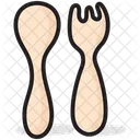 Cutlery Silver Cutlery Spoon Fork Icon