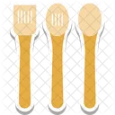 Cutlery Spatula Cooking Spoons Icon