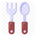Fork And Spoon Cutlery Silverware Icon