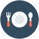Cutlery Plate Spoon Icon