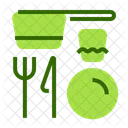 Cutlery And Crockery Food Bowl Icon
