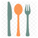 Cutlery Fork Spoon Icon