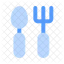 Cutlery Fork Spoon Icon