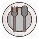 Cutlery plates  Icon