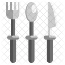 Cutlery Set Spoon Fork Icon