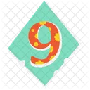 Number Digit Education Icon