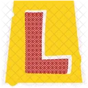 Alphabet Education Typography Icon