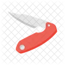 Knife Blade Cutting Icon