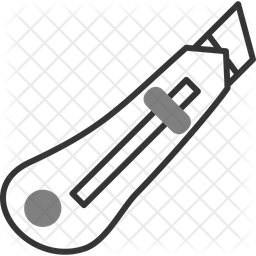 Cutter Icon - Download in Line Style