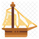 Cutter Ship Boat Icon