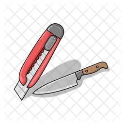 Cutter with knife  Icon