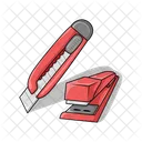 Cutter Stapler Tool Icon