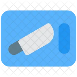 Cutting Board And Knife  Icon