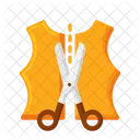 Cutting Fabric  Icon