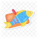 Cutting Fish  Icon