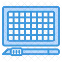 Cutting Mat Office Equipment Cutting Board Icon