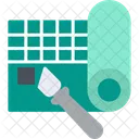 Cutting Mat Blade Cutting Icon