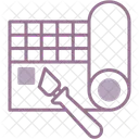 Cutting Mat Blade Cutting Icon