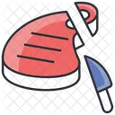 Cutting steak  Icon