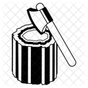 Deforestation Lumberjack Wood Cutting Icon
