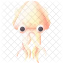 Cuttlefish Fish Animal Icon