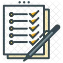 CV Notes Liste Icon