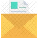Cv Document Letter Icon