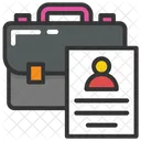 Cv Briefcase Portfolio Icon