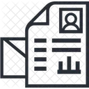 CV Donnees Profil Icône
