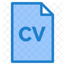 Cv Icon - Download in Dualtone Style