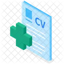Cv Resume File Icon