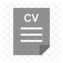 CV Cv Dossier Icon