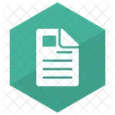 Cv File Page Icon