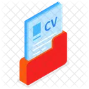 Cv Folder  Icon