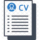 Cv  Icon