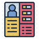Cv Resume Job Application Icon