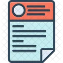 Cv  Icon