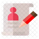 Cv Document Profile Icon
