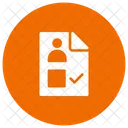 CV Lista De Verificacao Arquivo Icon